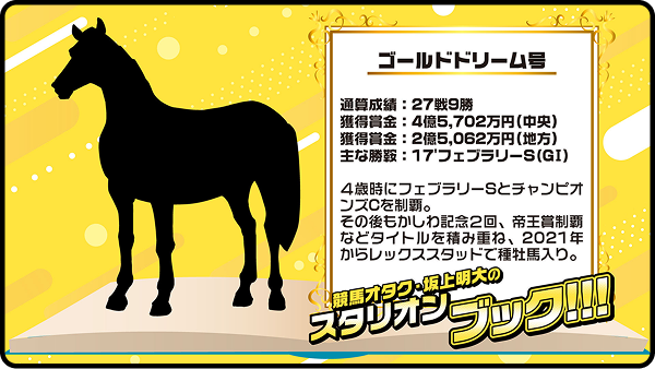【第10回】ゴールドドリーム